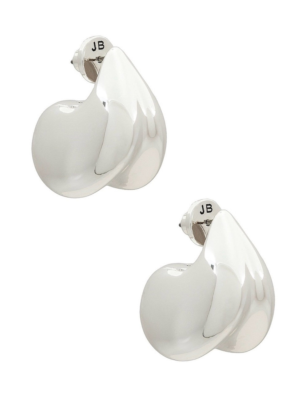 NOUVEAUX PUFF EARRINGS IN SILVER Jenny Bird Earrings Silver